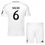 Günstige Fußballtrikots Real Madrid Nacho 6 Kinder Heimtrikot 2024-25 Kurzarm